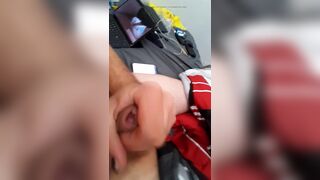 Jerking Solo, After 3 Days off Edging I Finally Busted a Huge Nut