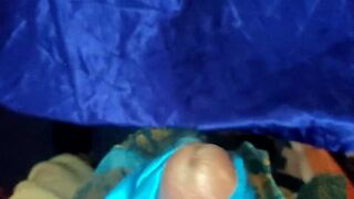 Satin silk handjob porn - Satin blue lehnga handjob of neighbour (139)