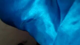 Satin silk handjob porn - Satin blue lehnga handjob of neighbour (139)