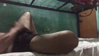 Inexperienced Latino Amateur Masturbates Hard To Impress His Friends - 14 image