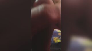 A desi male is experiencing personal intimacy in his private quarters.