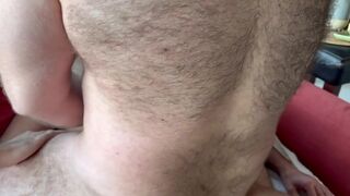 Bareback Orgy - Hairy guys at Sunset