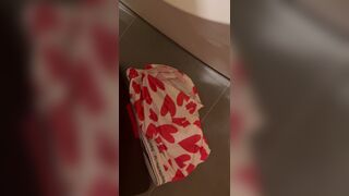 Inexperienced 19yo Perv Boy Cums On Fresh Underwear And Puts It Back In The Washing Machine - 6 image