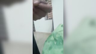 Masturbating after massaging my neighbor and taking out spam second time