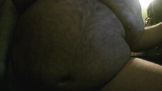 big belly hairy little dick