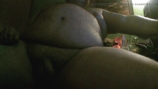 big belly hairy little dick