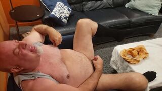 I Jerk off in Black Otc Socks