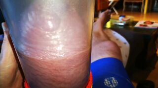 Cuming While Pumping in My Biggest Cocktube