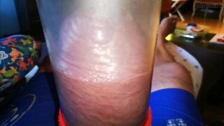 Cuming While Pumping in My Biggest Cocktube