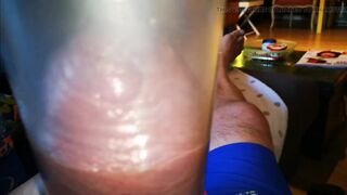 Cuming While Pumping in My Biggest Cocktube