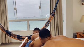 Augusto Phellipe & Novinbhz go wild with anal play & eating each other out