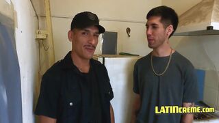 Dani and Alex share a hard cock in a hot Spanish orgy