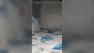 Russian guy with massive ass masturbates with his huge dick while head down