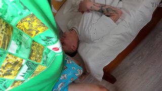 Watch Alex Cute & Evgeny Twink take turns milking a tight prostate in close-up action