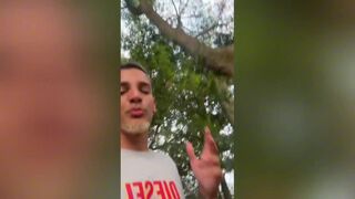 Novin Carioca & Jhulian Moura explore each other's bodies in wild woods encounter - 13 image