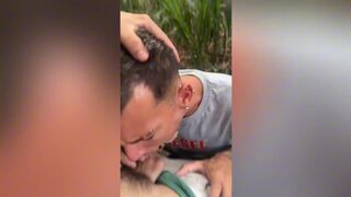 Novin Carioca & Jhulian Moura explore each other's bodies in wild woods encounter