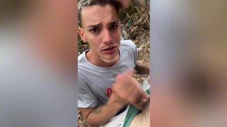 Novin Carioca & Jhulian Moura explore each other's bodies in wild woods encounter