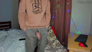 Watch Evgeny Twink take a hard pounding & a massive load on her pretty face