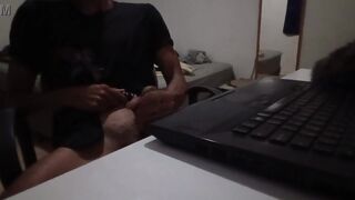 Watch Cannole Canela get dirty with her man while moaning at work - a hot solo video