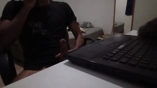 Watch Cannole Canela get dirty with her man while moaning at work - a hot solo video