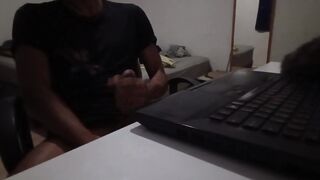 Watch Cannole Canela get dirty with her man while moaning at work - a hot solo video