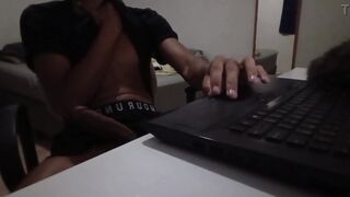 Watch Cannole Canela get dirty with her man while moaning at work - a hot solo video - 5 image