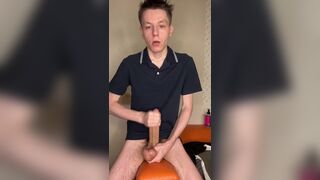 Watch Evgeny Twink teach how to handle a massive uncut cock with his hot and heavy lesson! - 3 image