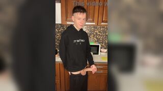 Watch Evgeny Twink moan in pleasure as his massive cock explodes in office