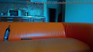 Watch Evgeny Twink's tight body take on his massive dick in a hot homemade video - relief from his huge load