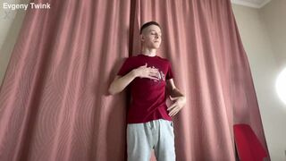 Evgeny Twink and her horny friend share a hot load in Home Alone Volume Max Stroking