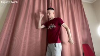 Evgeny Twink and her horny friend share a hot load in Home Alone Volume Max Stroking