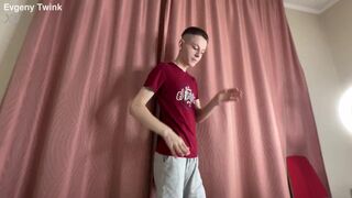 Evgeny Twink and her horny friend share a hot load in Home Alone Volume Max Stroking