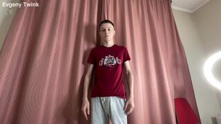 Evgeny Twink and her horny friend share a hot load in Home Alone Volume Max Stroking