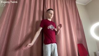 Evgeny Twink and her horny friend share a hot load in Home Alone Volume Max Stroking