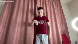 Evgeny Twink and her horny friend share a hot load in Home Alone Volume Max Stroking - 5 image