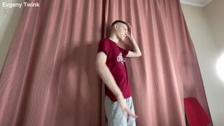 Evgeny Twink and her horny friend share a hot load in Home Alone Volume Max Stroking