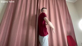 Evgeny Twink and her horny friend share a hot load in Home Alone Volume Max Stroking