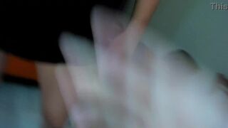 Alex Cute and Evgeny Twink take on a massive 23cm dick with their tight holes stretched wide open