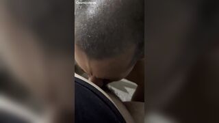 Vstbarrafunda worships chubby bear's tiny cock with oral pleasure - 2 image