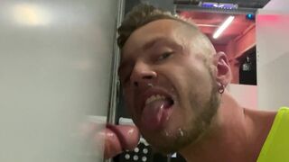 Mars Barcelona's massive cock is a fountain of cum and facial cumshots galore! - 6 image