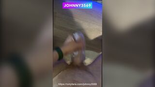 Johnny3569 gets off with Fleshlight and a huge cock after close-up play with his toy