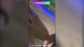 Johnny3569 gets off with Fleshlight and a huge cock after close-up play with his toy