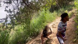 Daviidvergara04 & Seb Fox get wild in the great outdoors, with cum in mouth and ass