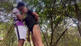 Daviidvergara04 & Seb Fox get wild in the great outdoors, with cum in mouth and ass