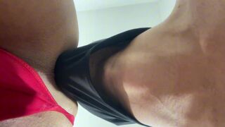 Little Bitch Sexy humiliates her horny half-brother with her big ass & tight pussy in his bedroom