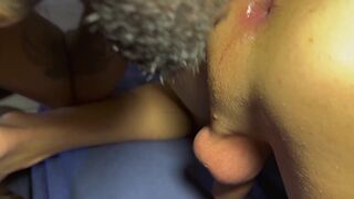 Novinsafadinho gets her pinktail raw with a massive black cock