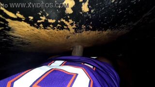 Junior Delao & Bitchmansp take raw POV bareback from random strangers in gloryhole action