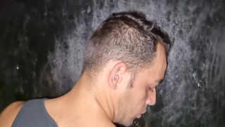 Jean Lobo & Socyal Sem Camisa take raw anal pounding in the glory hole with bareback sex