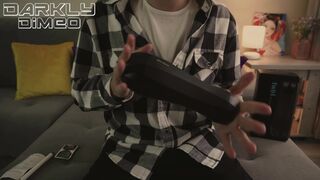 Watch Darkly Dimeo unbox twirl toy from CUPSLAND & get wild with a juicy load - 3 image