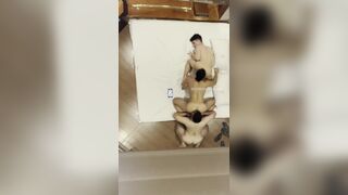 Watch Benjamin Bratt, Gay Lukas & Gayxxx21 in wild table sex with exotic costums and twinked bodies